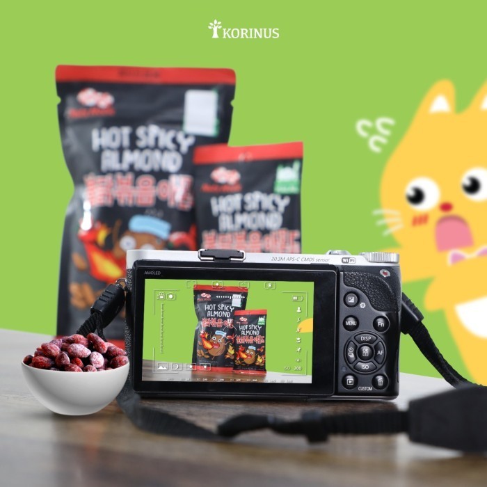 

Nuts Holic Hot Spicy Almond 180g / Kacang Almond Pedas