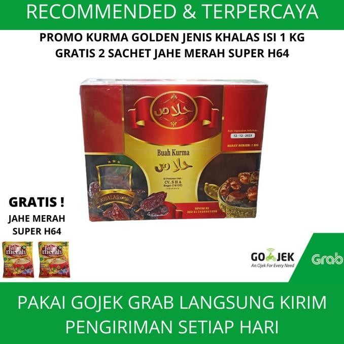 

Kurma Khalas 1 Kg Golden Premium Kholas Original High Quality