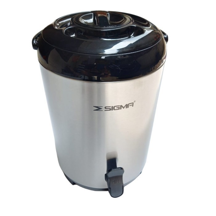 Water Jug Sigma 9.5 Liter Stainless Steel Dispenser Termos Besar