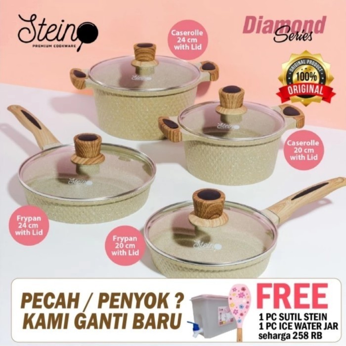 Stein Cookware Paket Diamond Series By Steincookware Granite