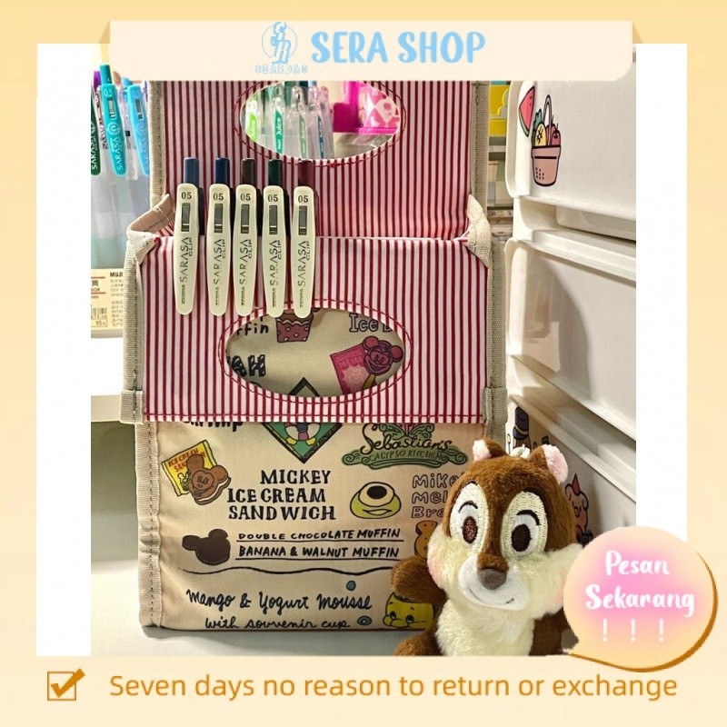 

❖☄Sera Kotak Pensil Gadis SMP Sederhana Kartun Jepang Kapasitas Besar Versi Korea Lucu Mini Alat Tulis Tas Penyimpanan Portabel