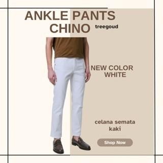 Treegoud Celana Ankle Pants Pria Celana Chino Ankle Pria Angkle Pants