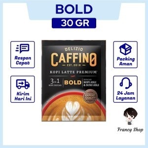 

Caffino Bold Kopi Latte Less Sugar Sweet Kopi Instan Sachet 30 gr