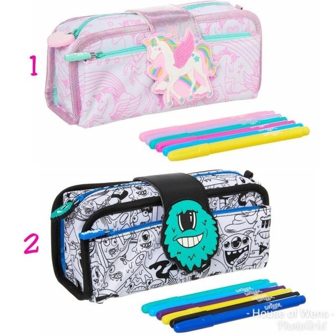 

SMIGGLE DIY LETS GO PENCIL CASE KIT - TEMPAT PENSIL SMIGGLE