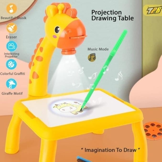 

Miliki - Kinder Art Table Origonal TH2810 - Merah Muda !