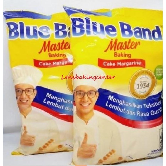 

Blue Band Blueband Master Baking Cake Margarine Ori Pouch 1kg / 1 kg Best Seller