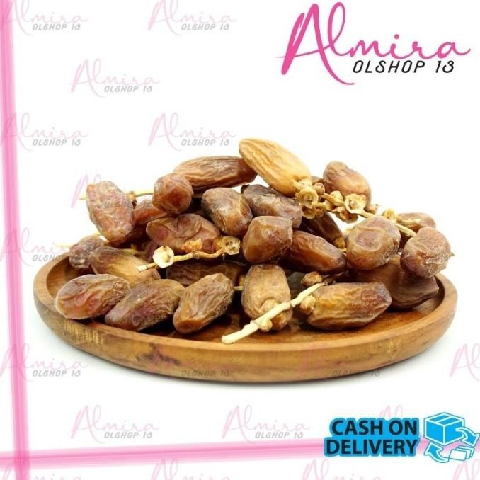 

Kurma Deglet Nour Tunisia Tangkai 1Kg