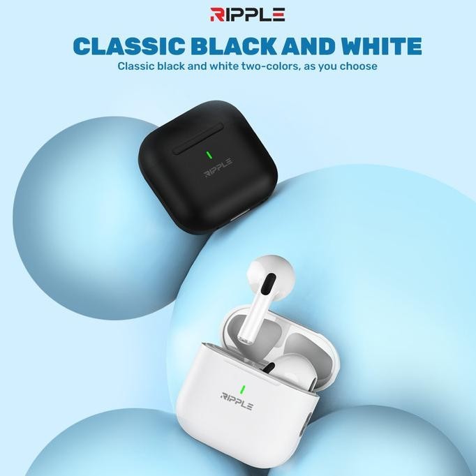 Ripple Rippods Prime TWS earphone with cord Headset Bluetooth