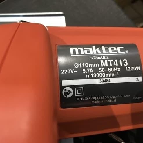 Mesin Potong Gergaji Keramik Granit Marmer 4" Maktec Mt413Z Mt 413 Z Kode 5600