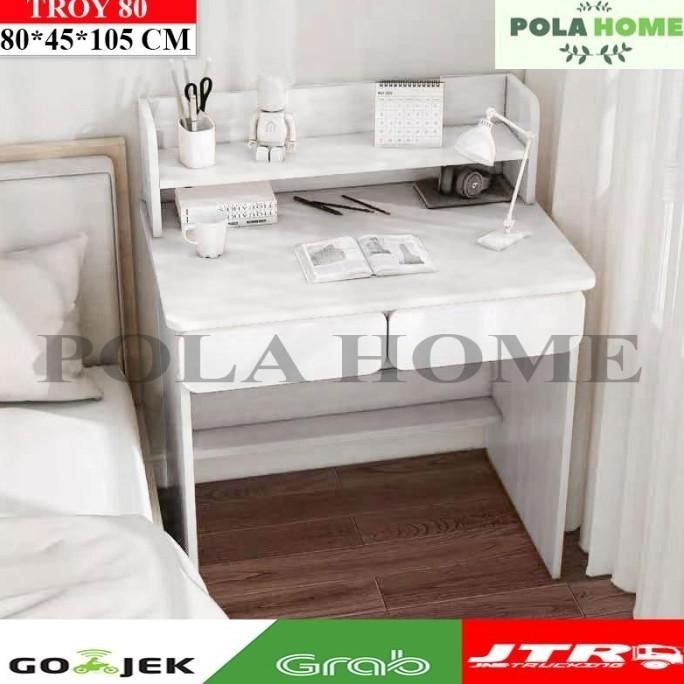 Pola TROY80 Meja Belajar Meja Tulis Meja Kios Meja Kerja Multifungsi