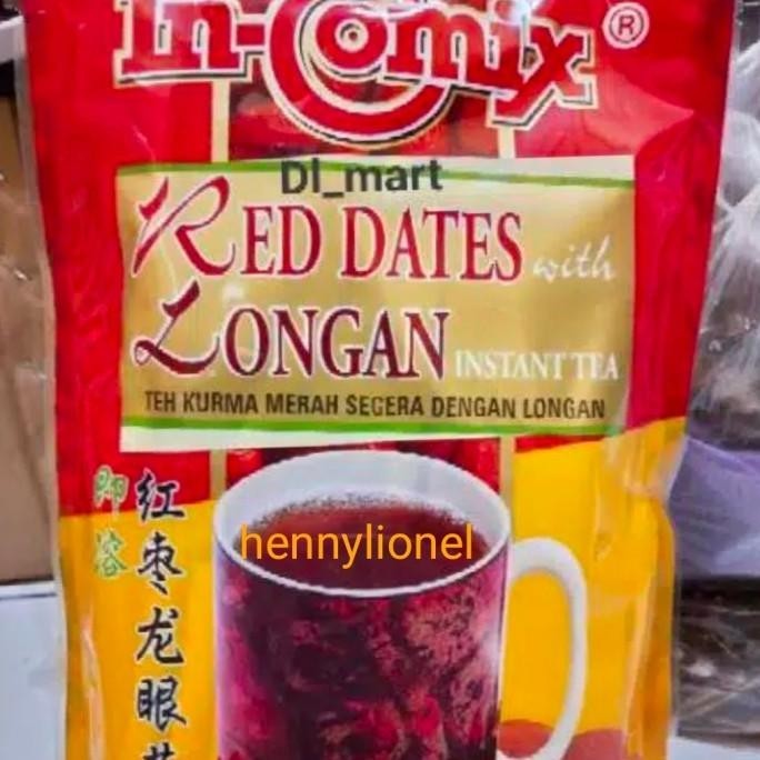 

In Comix Red Dates With Longan Instant Tea/Teh Kurma Merah Dengan Long