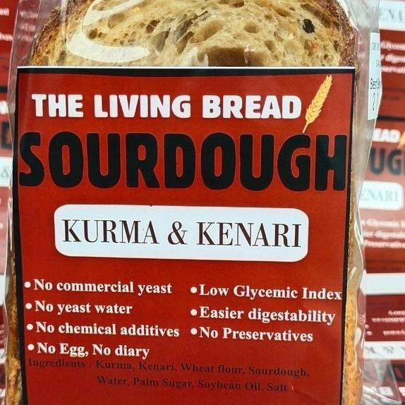 

Roti Sourdough Bread Kurma & Kenari