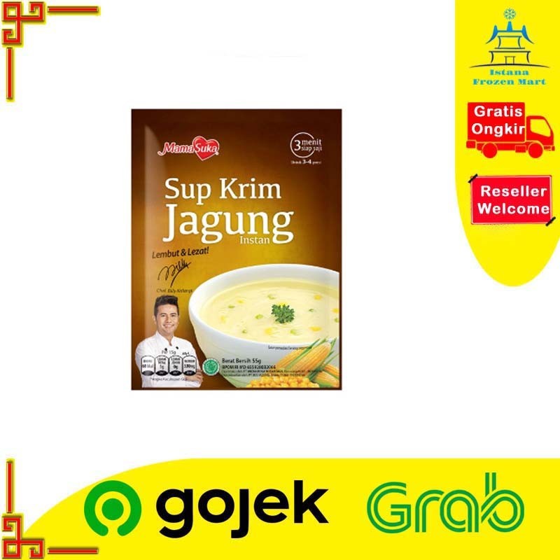 

Sup Krim Jagung MAMA SUKA Corn Cream Soup 55 GR