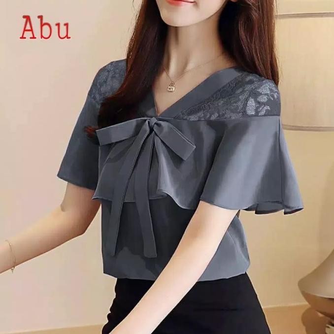 Blouse Remaja/Blouse Wanita/Atasan Wanita/Modis/Baju Kantor/Baju Kerja