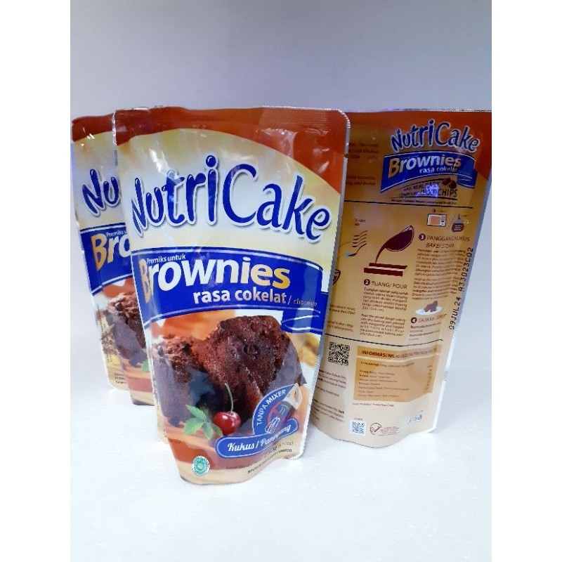 

nuteicake brownis coklat