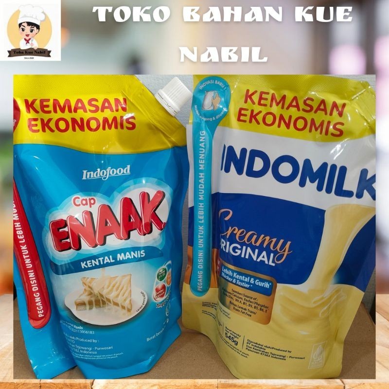 

SKM Kemasan Pouch Ekonomis/Indomilk/Enak