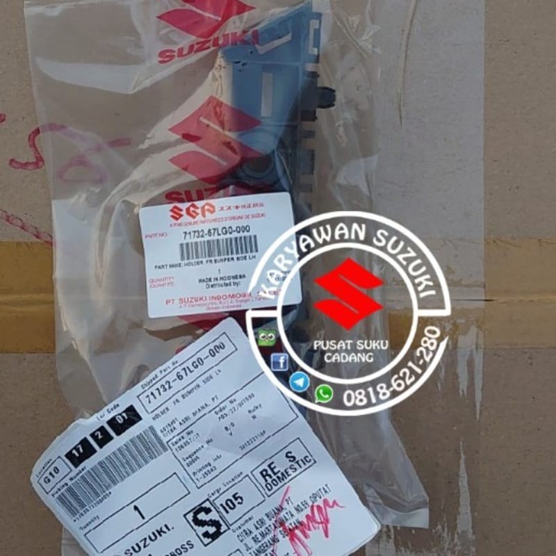 Breket Bumper Depan Karimun Wagon R ori SGP