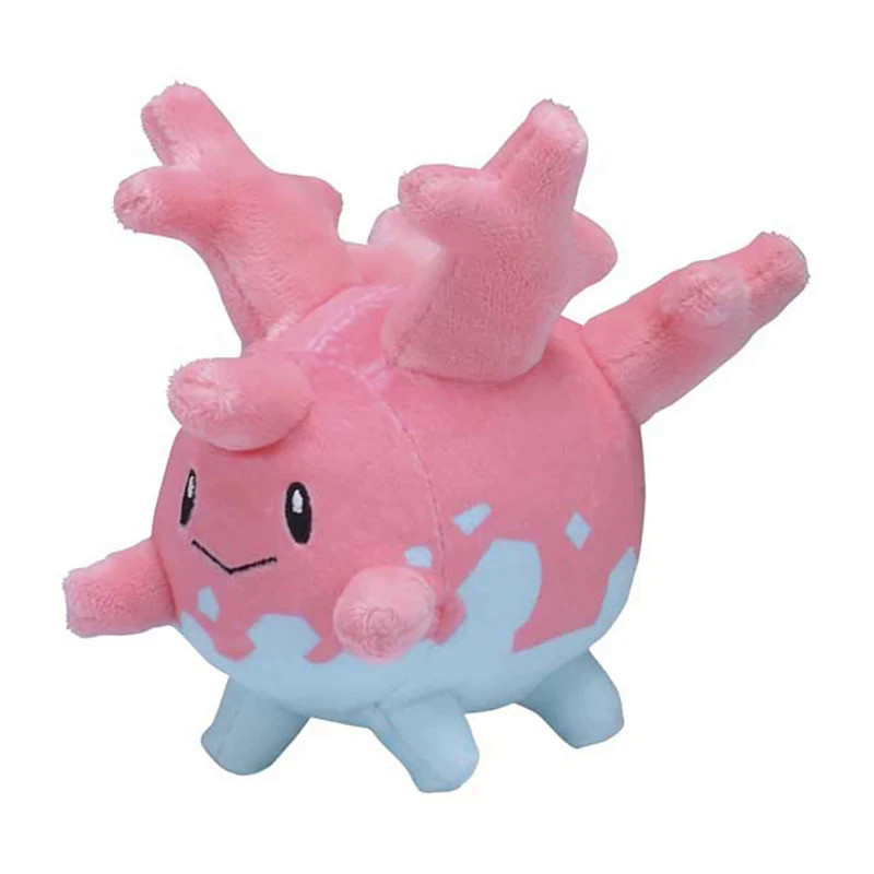 Corsola Mainan Boneka Pokemon Duduk, Mainan Boneka Kartun Coral 10Cm