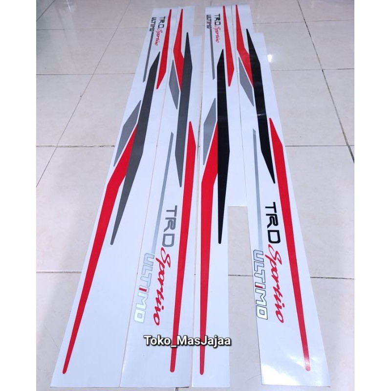 Sticker stiker trd ultimo rush / stiker trd ultimo / stiker rush trd sportivo ultimo