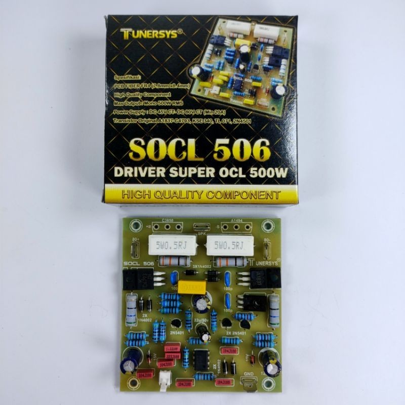 KIT DRIVER POWER AMPLI SOCL 506 TUNERSYS
