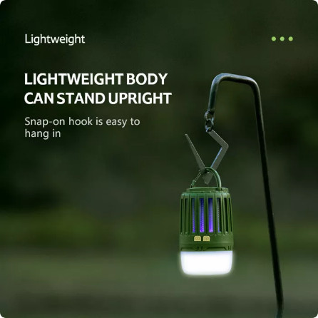 LAMPU TENDA LENTERA ANTI NYAMUK MULTIFUNGSI NATUREHIKE nh20ZM003