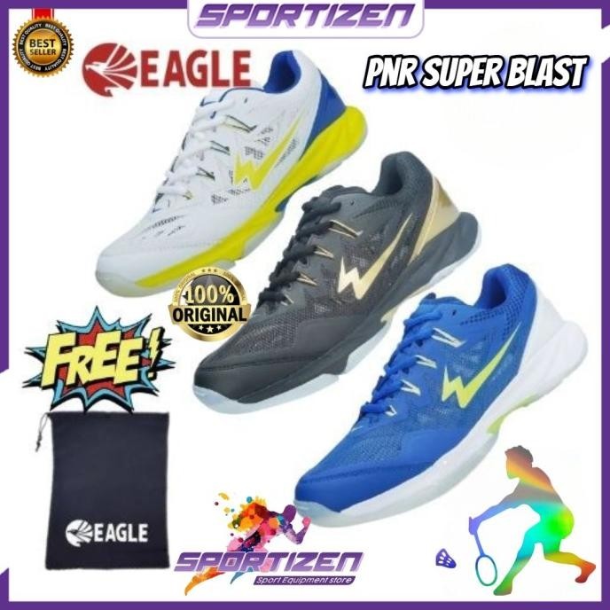 SEPATU BADMINTON EAGLE PNR SUPERBLAST ORIGINAL TANIARARA21