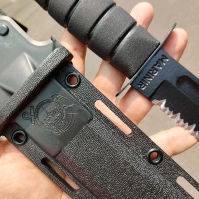 KA-BAR KRATON COMBAT PISAU BELATI KNIFE MARINIR ORIGINAL RIRITRI73