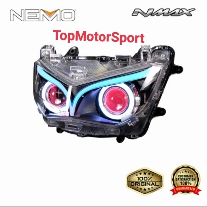 Baru JPA LAMPU PRO J HEADLAMP REFLEKTOR LED ALL NEW NMAX 2020 SAMPAI 2023
