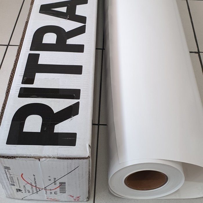 

Sticker Vinil Ritrama Ekonomis 100 micron 42" ( 1,05 x 50 m )