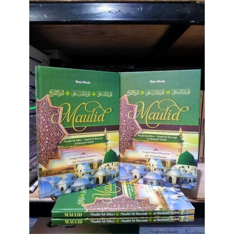 Maulid terjemah 3 bhs - majmu' maulid makna & terjemah Indonesia