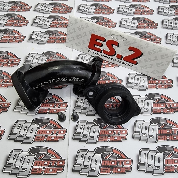 Promo Es2 Racing Intake Manifold Universal Bebek Pe 24 Matic Jupiter Vega 28 Best Seller