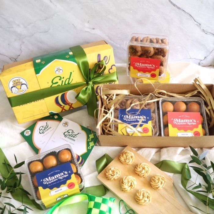 

Limited Hampers Idul Fitri Lebaran / Ramadhan - Hampers Cookies EID - Standart Baru!