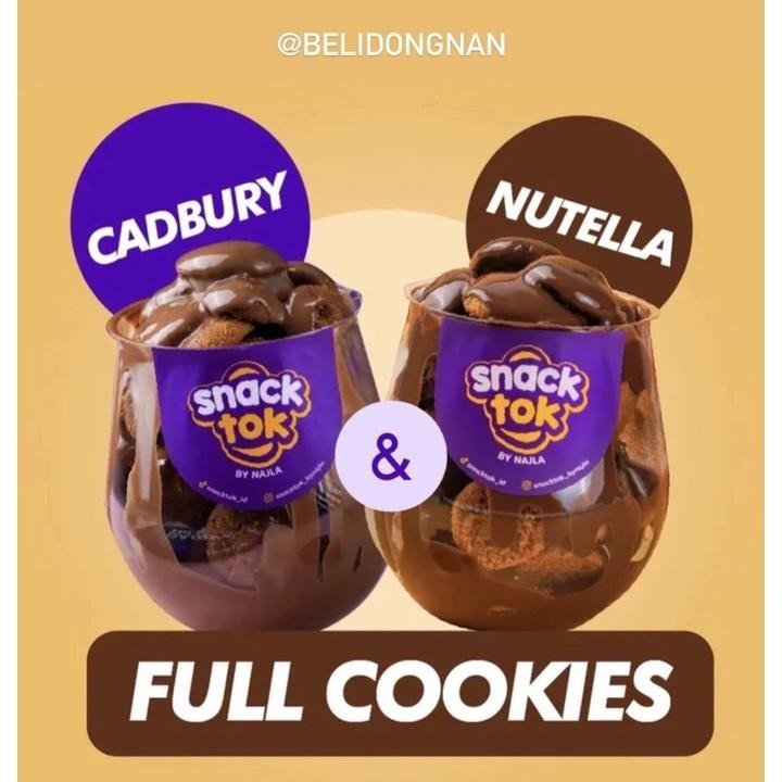

{cookies} SNACKTOK FULL COOKIES BITTERSWEET BY NAJLA ( ready stock ) TERLARIS