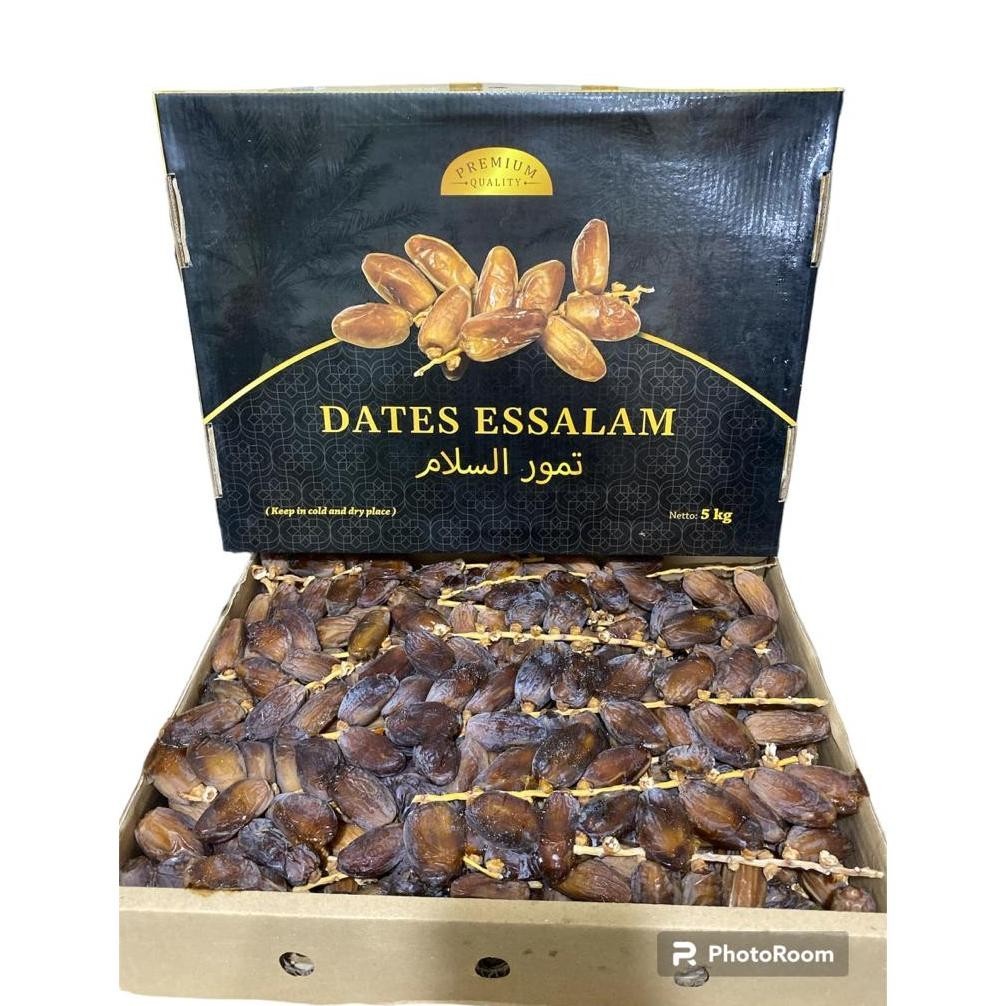 

POJ KURMA PALM FRUTT TANGKAI 5kg / KURMA PALM FRUTT EXP 2025 TERLARIS