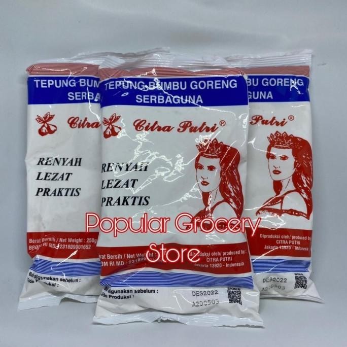 

Tepung Bumbu Serbaguna Citra Putri 250gr