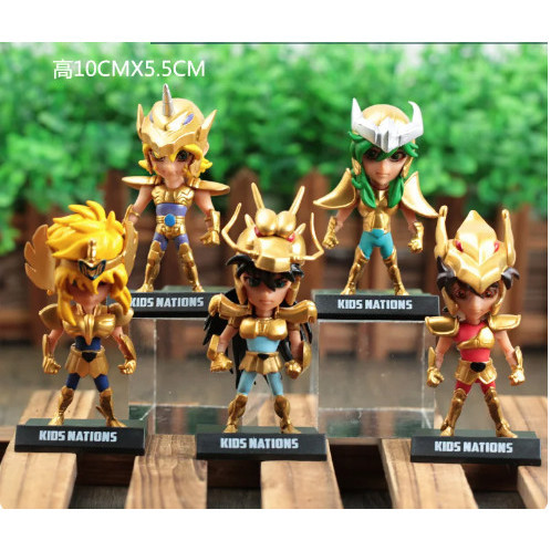 ACTION FIGURE SAINT SAIYA KIDS NATIONS SET 5PCS