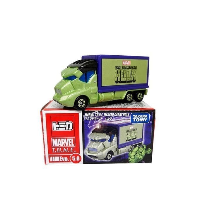 tomica marvel hulk truck