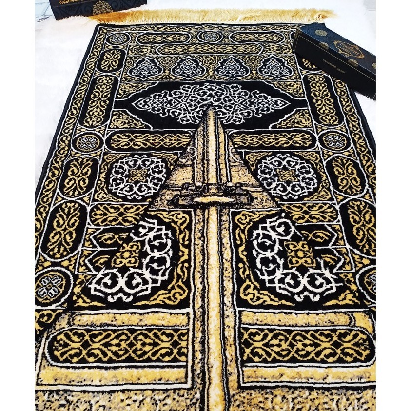 Sajadah Rawdah Rug kiswah kabah/Multazam/Pintu Al Kabah/Kiswa Ka'bah