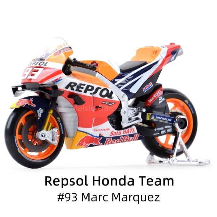 Ready Diecast Motor Gp Honda Repsol Marc Marquez - Diecast Motor Balap