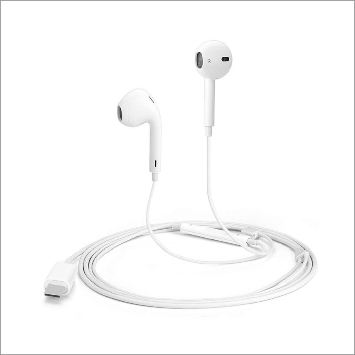 Headset Earpods Apple Iphone 15 Pro Max Earphone Usb C Original