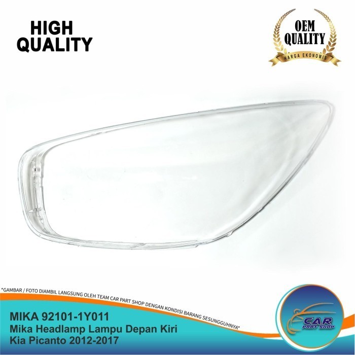 Mika Headlamp Lampu Kepala Depan Kiri Kia Picanto 2012-2017