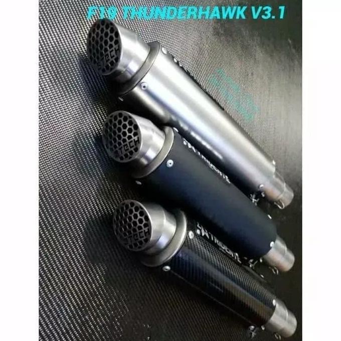 Knalpot 3 Suara "Tridente" By 3 Tec Racing Evolution For 150Cc