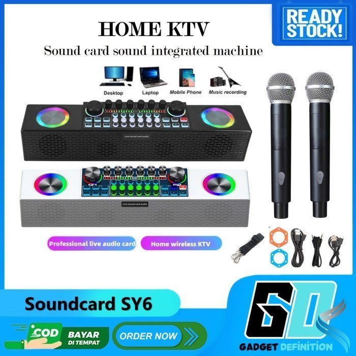 Soundcard Sound Card Sy6 Audio Xer Broadcast Recording