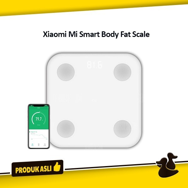 XIAOMI MI SMART BODY COMPOSITION SCALE TIMBANGAN BADAN DIET FAT SCALE