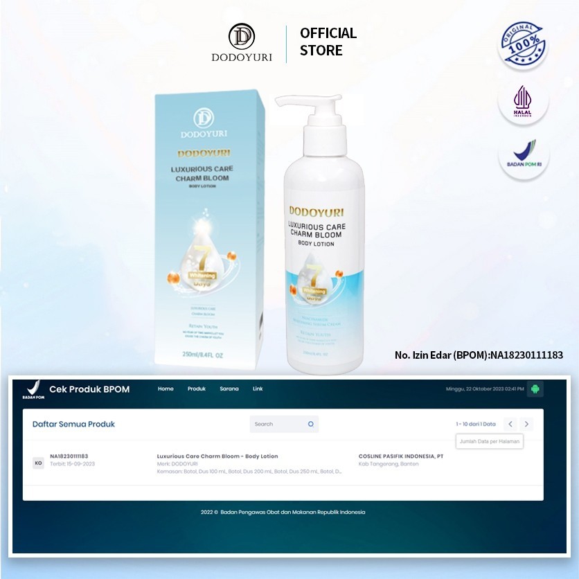 [READY] [BPOM]Body lotion pemutih lotion pemutih badan brightening body lotion lotion whitening