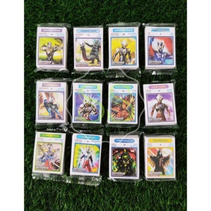 TERMURAH GROSIR 32 PCS permainan kartu kwartet JUMBO anak Kartu kwartet kuartet besar jadul SP14