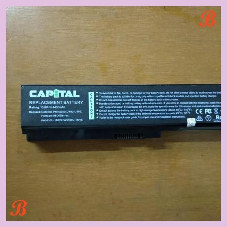 | APL | BATERAI LAPTOP TOSHIBA SATELIT L510 L310 PA3634 ORIGINAL