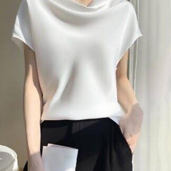 Blouse Wanita Simple Layer Atasan Baju Kerja Dalaman Inner Blazer