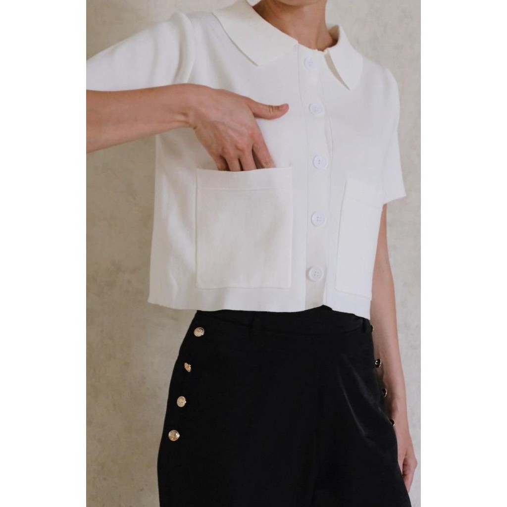 Love And Flair - Korra Top In White