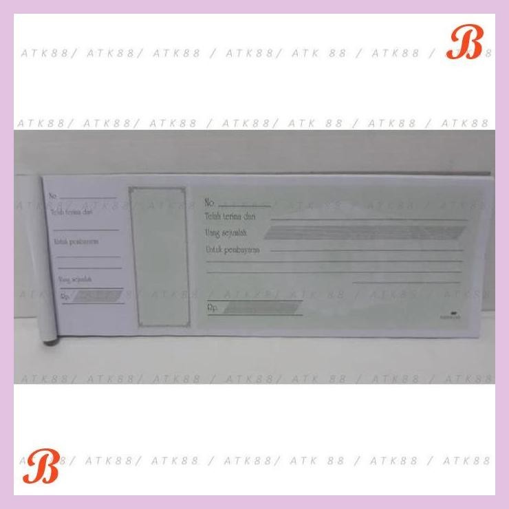 

| PGT | KWITANSI / KUITANSI PAPERLINE BESAR (KT 50 B) ISI 50 LEMBAR